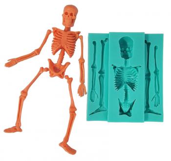 Forma silikonowa 3D szkielet/kościotrup - CL