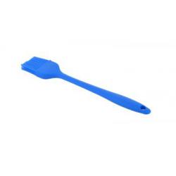 Pędzel silikonowy niebieski (długość: 21 cm) - CL