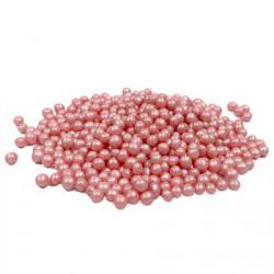 Posypka cukrowa, perełki różowe perłowe, miękkie (50 g)...