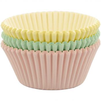 Papilotki do muffinów pastelowe zestaw trójkolorowy (75 szt. ) - 05-0-0056 - Wilton