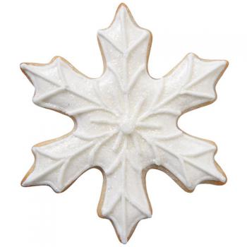 Foremka metalowa z miękką obwódką do wykrawania ciastek w kształcie płatka śniegu, śnieżynka - 2310-592 - Wilton