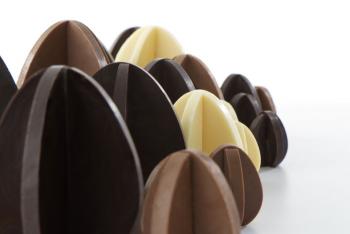 Forma silikonowa do czekoladek, ciasteczek w kształcie jajek - Lekue