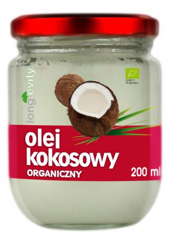 Olej kokosowy organiczny ze Sri Lanki (200 ml) - LE