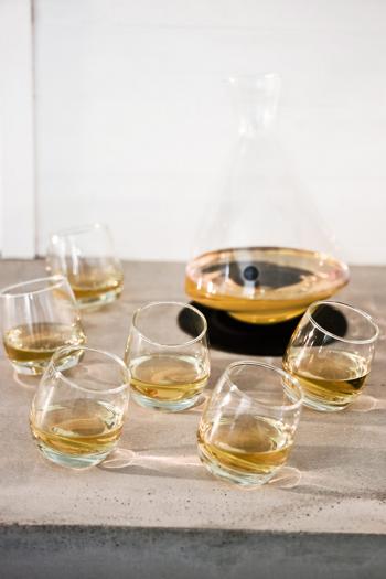 Bujające się szklanki do whisky (6 sztuk) - Club - Sagaform
