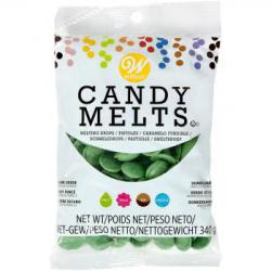 Zielone pastylki czekoladowe Candy Melts (340 g) - 03-3...