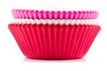 Papilotki do muffinów w kolorze białym, czerwonym i różowym (75 szt. w opakowaniu) - 415-0319 - Wilton