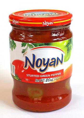 Armeskie zielone papryki faszerowane warzywami w sosie pomidorowym (duy soik 560 g) - Noyan