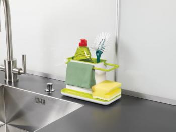 Pojemnik na przybory do zmywania CADDY biało-zielony - Joseph Joseph