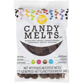 Pastylki czekoladowe o smaku kakao (340 g) Candy Melts 03-3101 - Wilton