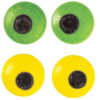 Jadalne due kolorowe cukrowe oczy do dekoracji wypiekw (28 g) - 710-0132 - Wilton - OTSW