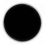 Taca okrągła Firenze (średnica: 27,5 cm), czarna - Vial...