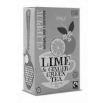 Herbata limonkowo-imbirowa, organiczna (20 torebek, 40 ...