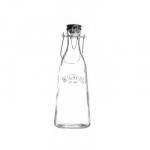 Butelka retro szklana z zamknięciem typu weck (pojemnoś...