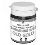 Barwnik pyłkowy brokatowy (20 g), stare złoto - Shimmer...