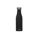 Butelka termiczna stalowa (pojemność: 500 ml), czarna -...