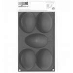 Forma silikonowa jajka do wypieków i czekolad (5 wgłębi...