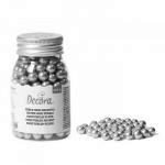 Posypka cukrowa srebrne perełki 8 mm (100 g) - Decora