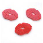 Usta z czerwonej pleksy (1 sztuka) - Mill Art