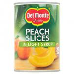 Brzoskwinie plastry, puszka (420 g ) - Del Monte