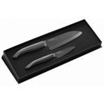Zestaw noży ceramicznych(Nóż Santoku 14 cm + Nóż do obi...